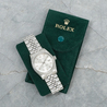 Rolex Datejust 36 Argento Jubilee 1603 Silver Lining